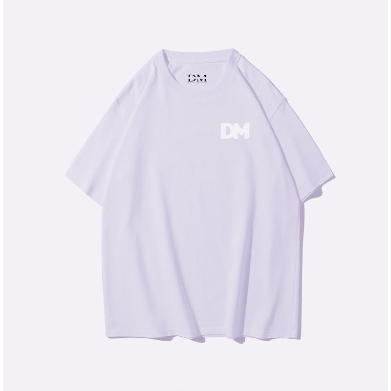 DM Exclusive White/ Black Embroidery Tshirt (Limited Ed)